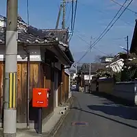 英国のlamp boxと良く似た形状（14号） post_box:type=lamp