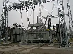380/110 kV Trafo, Kriegenbrunn