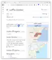 A mandal map from OpenStreetMap depicted in Telugu Wikipedia (Initiated Circa 2019)