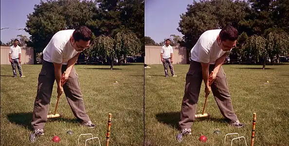 Croquet, Hyde Park, Chicago, USA