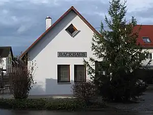 Four à pain près d'Ulm en Allemagne