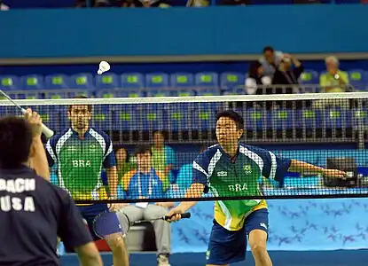 Men's doubles competition - BRA vs. USA - Rio 2007