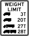 Delaware/Maryland: maxweight=3 st maxweight:hgv:conditional=20 st @ (axles=3); 28 st @ (trailer) maxweight:hgv_articulated=27 st