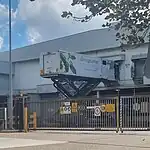 A rare case where dock:height=* is several metres high, so this dock can only be used by Airport Catering Trucks