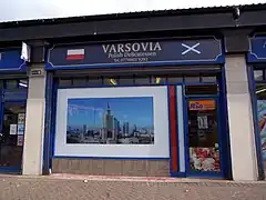 Polish shop in Glasgow