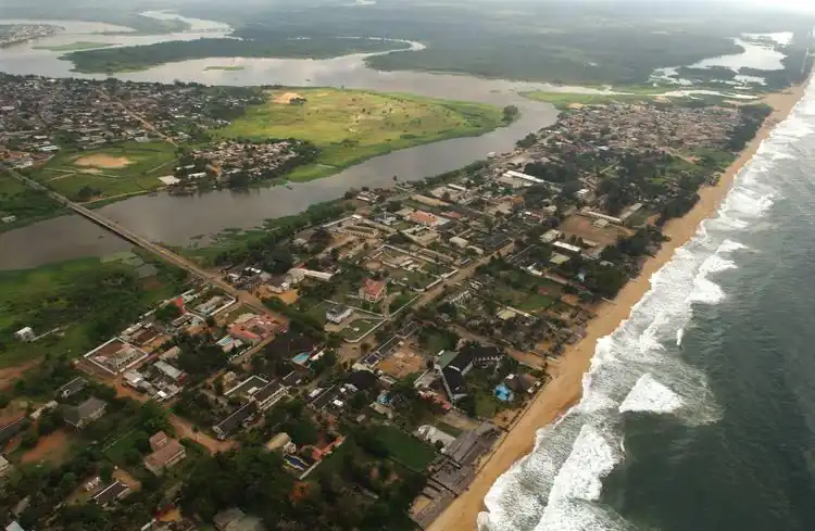 City of Grand Bassam, Ivory Coast