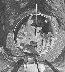 Construction of a pressure shaft