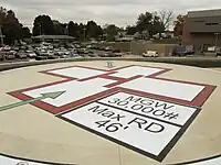 United States: aeroway=helipad maxweight=30000 lbs maxrotordiameter=46'