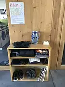 Umsonst-Regal in der Schweiz Zürich