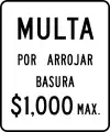 United States (Puerto Rico): fine:littering=1000 USD?