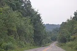 County Road 851 in Monroe Township, Guernsey County