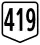 Route 419