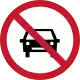 R3-2 NO ENTRY FOR CARS