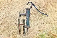Piston pump in the fields