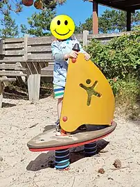 Ein größeres Federbrett. spring_board