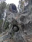 La roccia dell'aquila