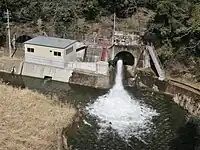 Shitoki Dam valve
