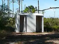 Showers at the St George Island State Park Youth Camp