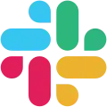 Slack logo.