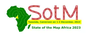 State of the Map Africa 2023 Logo Design by Cesc Morata