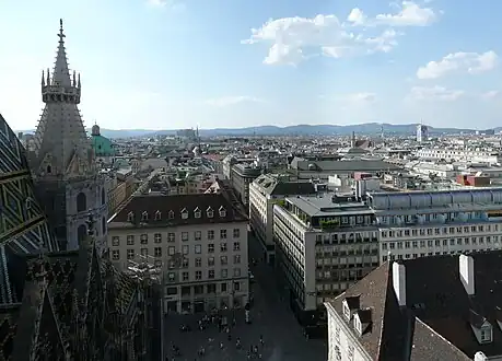 View of Vienna (from St. Sephen's Cathedral)
