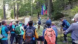 Inizio del tour delle macine