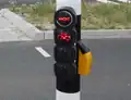 bicycle crossing with countdown