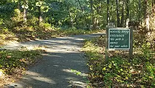 Nature trail entrance