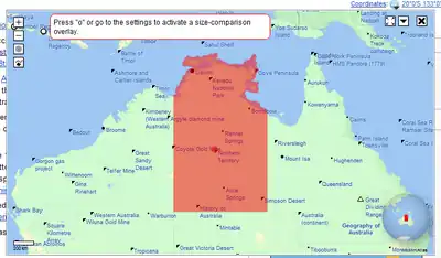 3D overview globe in the bottom right corner (showing a WIWOSM overlay on both map and globe!)