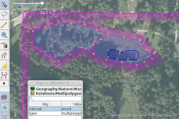 Make this into a multipolygon too, tag as such