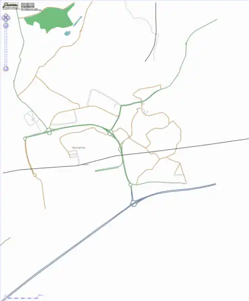 Map of Basingstoke, Dec 2006