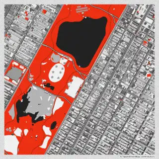 Central Park area in Expressive style