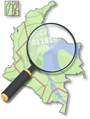 Logo of the Colombian OSM community