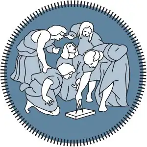 Politecnico Milano logo.