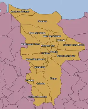 Districts of San Juan