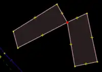 Der relevante Punkt zusammen mit dem Weg