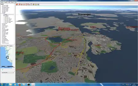 alps terrain OSM-3D.org