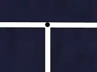 A simple road junction