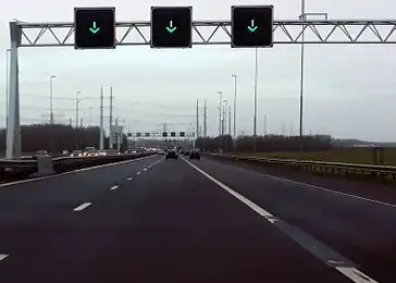 One example for Feature: Variable-access lanes