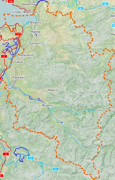 Screenshot JOSM mit OpenCycleMap