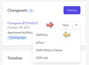 Welcome Tool View Edit Using OSMCha