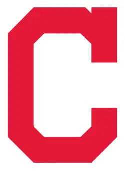 "Block C" logo used secondarily from 2014 until 2019, then as the team's primary logo from 2019 through 2021 – the final three years under the Indians name