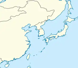 2023 World Baseball Classic is located in Eastern Asia