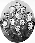 2. Chicago White Stockings Team Photo – Fred Goldsmith (upper right) &nbsp;&nbsp;&nbsp;&nbsp;&nbsp;(1880)