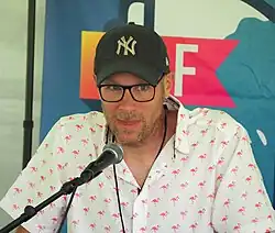 Pearlman at the Gaithersburg Book Festival in Gaithersburg, Maryland, May 2023