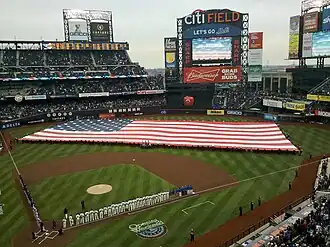Citi Field on Opening Day in 2011