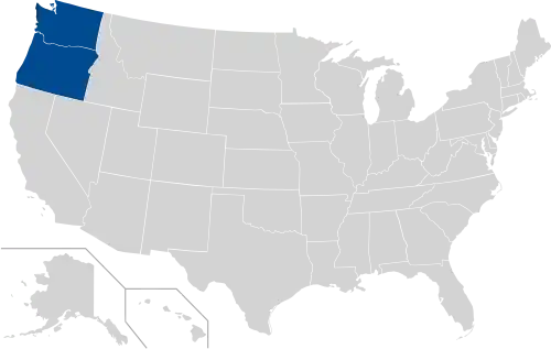 Location of teams in