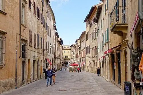 Street in the city centre