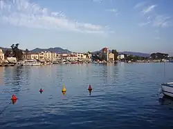 View of Aegina's seafront