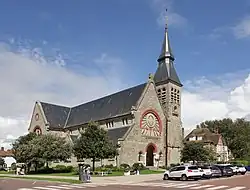 A stone church built in 1911